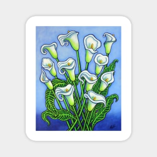 Calla Lily Dreaming Magnet