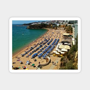 Albufeira Beach (west end) Magnet