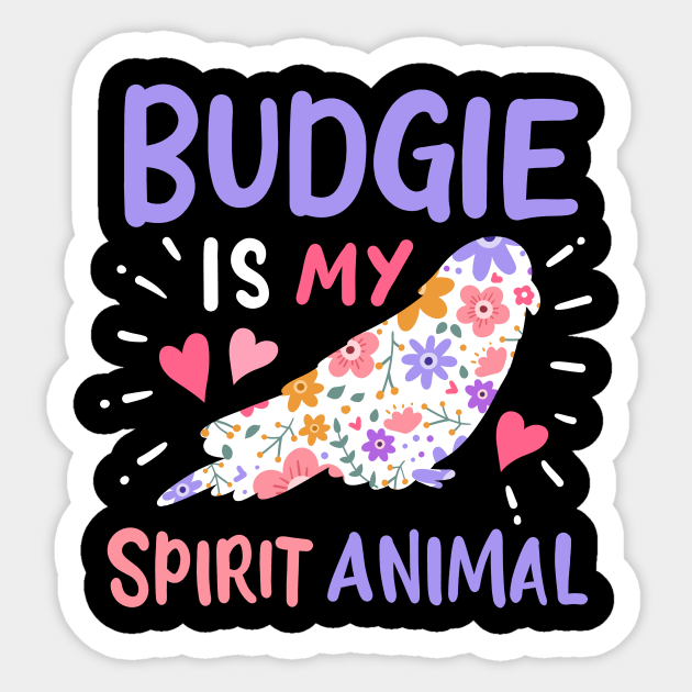 Budgie Budgerigar Parakeet Spirit Animal - Budgie - Sticker | TeePublic Budgie Budgerigar Parakeet Spirit Animal - Budgie - Sticker | TeePublic