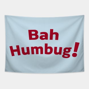 Bah Humbug! - Anti Christmas Message Tapestry