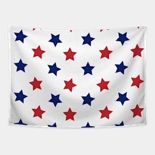 America flag star pattern Tapestry