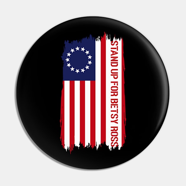 stand up for betsy ross Pin by zooma