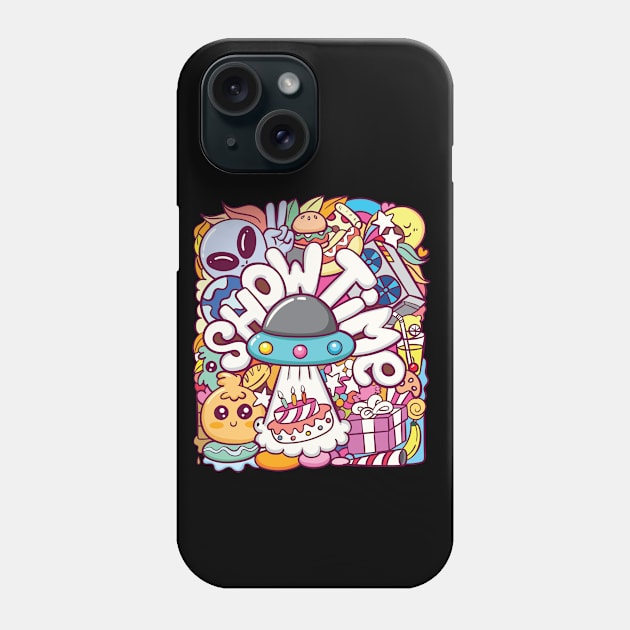 Shoe Time Doodles Phone Case by Mako Design 