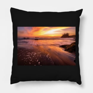 Sunset at the Beach Pillow