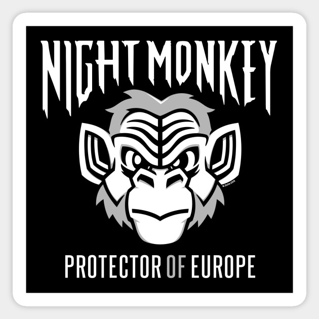 Night Monkey - Night Monkey - Sticker