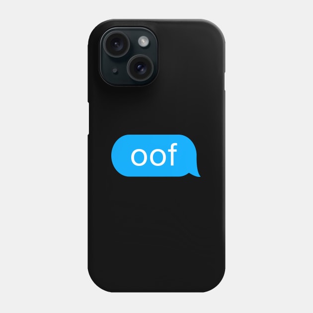 OOF Funny Meme for Kid Gamers when they Die Phone Case by mangobanana