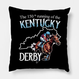 The 150th running of the Kentucky Derby Pillow