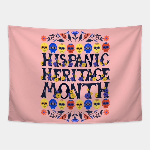 National Hispanic Heritage Month Tapestry by Myartstor 