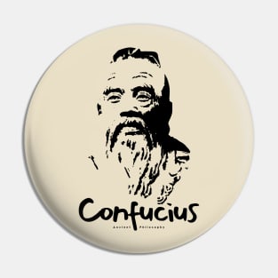 Confucius Chinese ancient philosopher and politician Pin