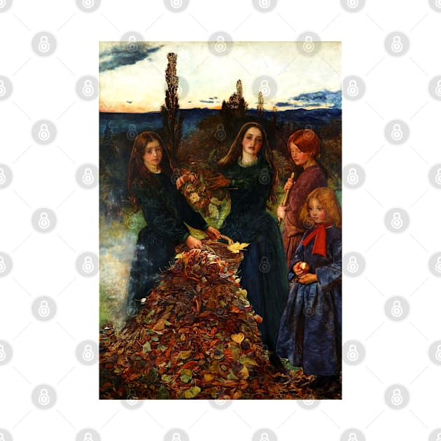 Autumn Leaves - John Everett Millais by forgottenbeauty