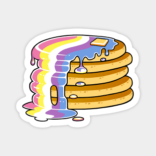 Bigender Pride Pancakes LGBT Magnet