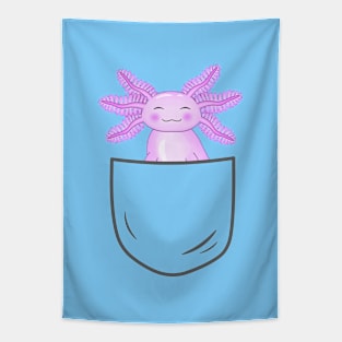 Cute Axolotl Pet Tapestry