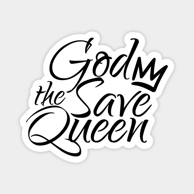 God Save the Queen Magnet by MrKovach