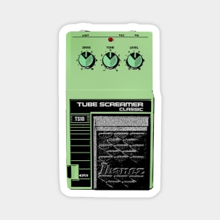 Tubescreamer TS10 Pedal Guitar FX Fan Art Design Magnet