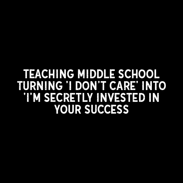 Teaching middle school by trendynoize