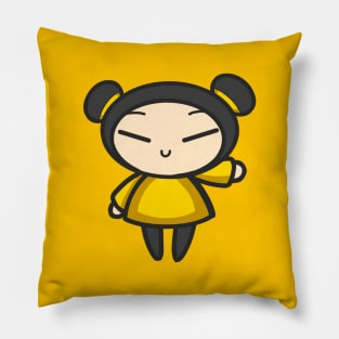 Yellow Pucca Pillow