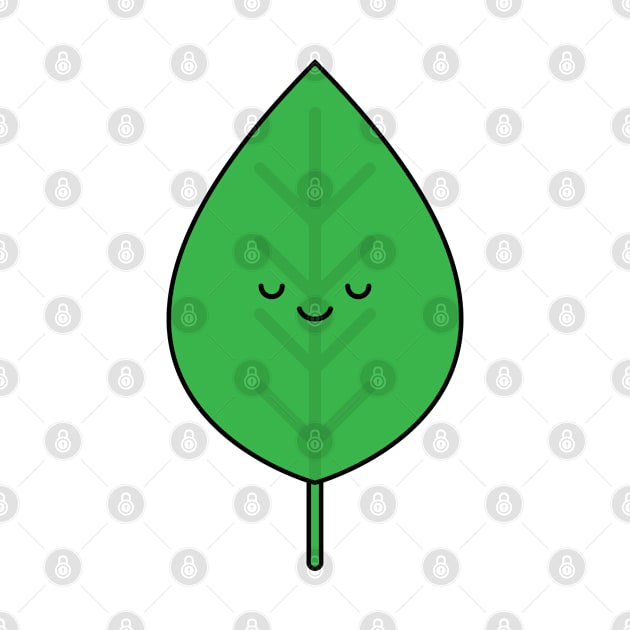 Kawaii Leaf by WildSloths