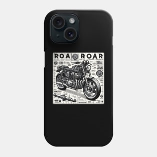 Motorcycle Components, Road Roar Phone Case