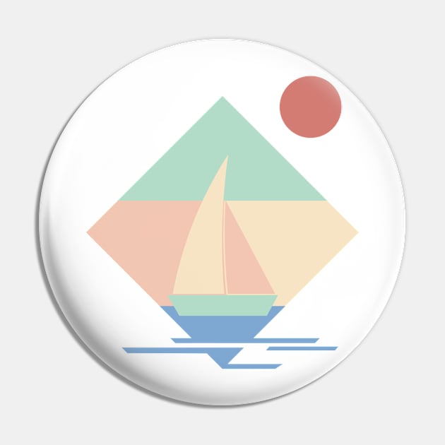 Sailing Pin by soneroo_art