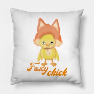 Foxy chick Pillow