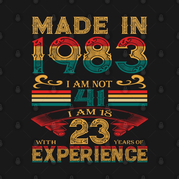 Made in 1983 by Velvet Love Design 