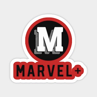 MP Drop Shadow logo Magnet