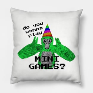 Gorilla Tag Mini Games Kid Pillow