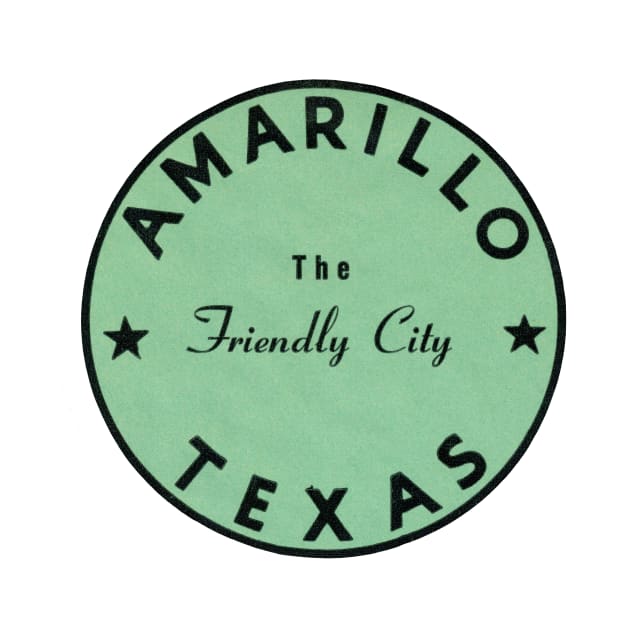 Amarillo Texas, the Friendly City by historicimage