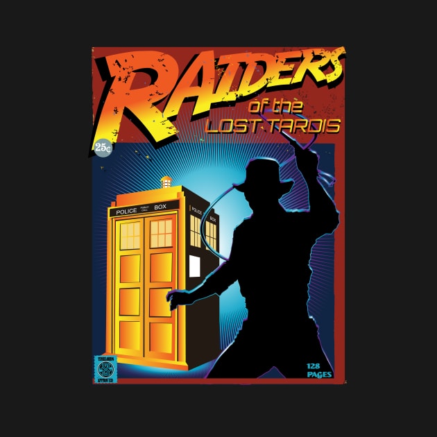 RAIDERS OF THE LOST TARDIS by KARMADESIGNER T-SHIRT SHOP