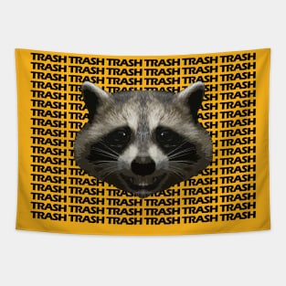 Raccoon Trash Tapestry