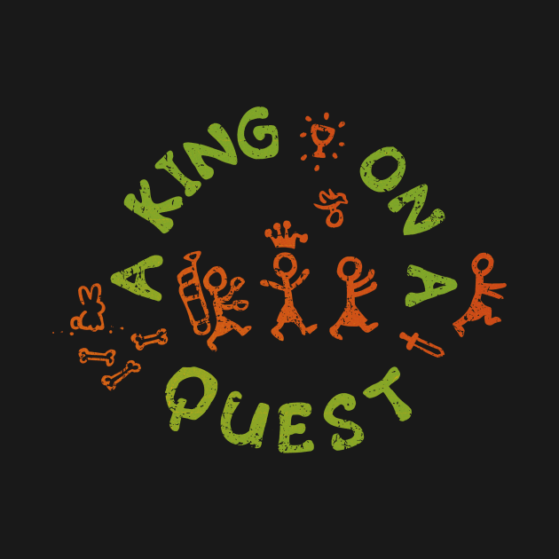 A King on a Quest by kg07_shirts