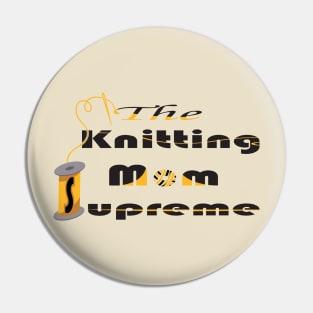 knitting mom Pin