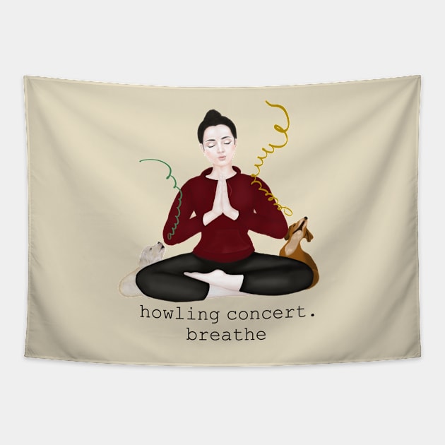 howling concert. breathe Tapestry by Breathe Serene 