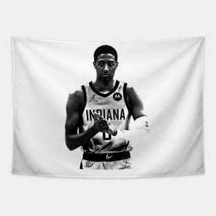 Tyrese Haliburton -- Pencil Draw Tapestry