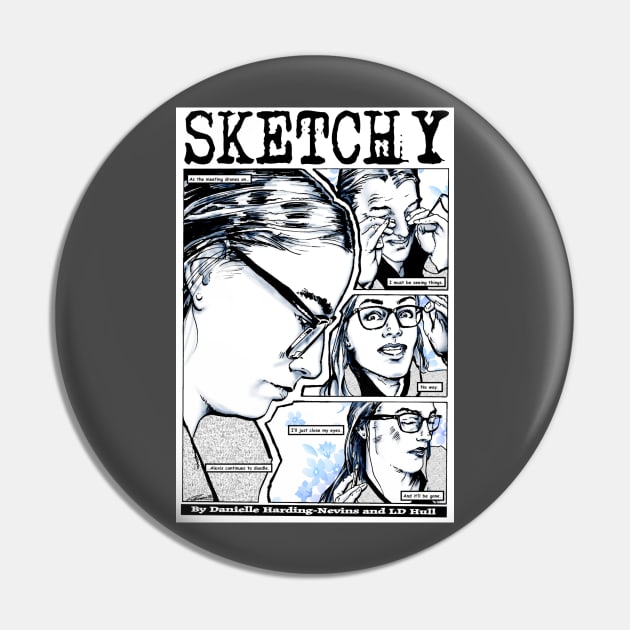 Sketchy #3 Pin by LDH Illustrations