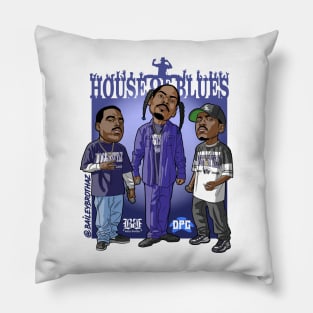 DPG house of blues Pillow