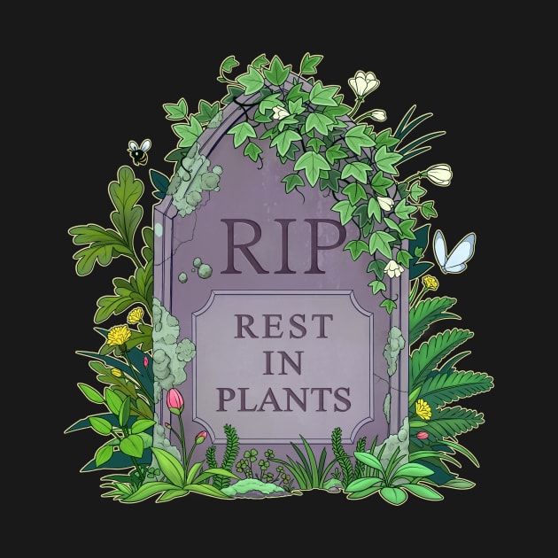 RIP (Rest In Plants) by Nick Maskell Designs