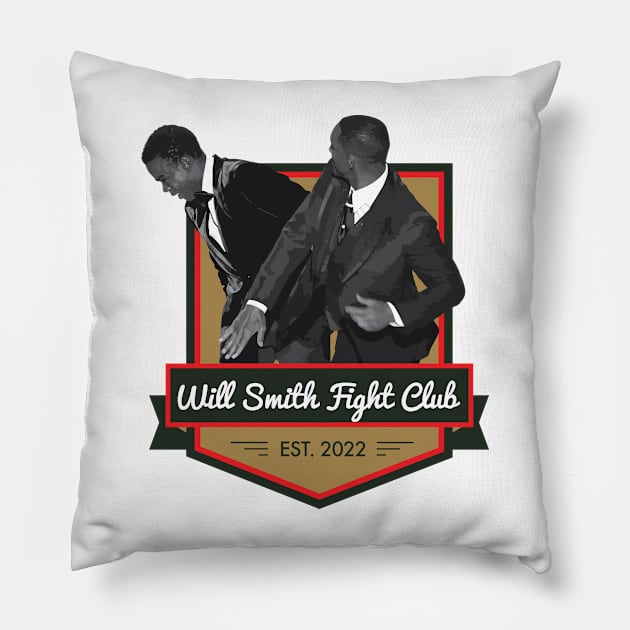 Will Smith Fight Club Pillow by FlashmanBiscuit