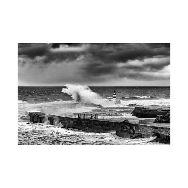 Seaham Winter Storm by Reg-K-Atkinson