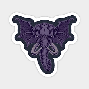 Angry elephant Magnet