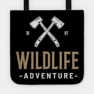 WILDLIFE  ADVENTURE AXES Tote