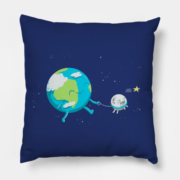 Moonwalk Pillow by spookylili