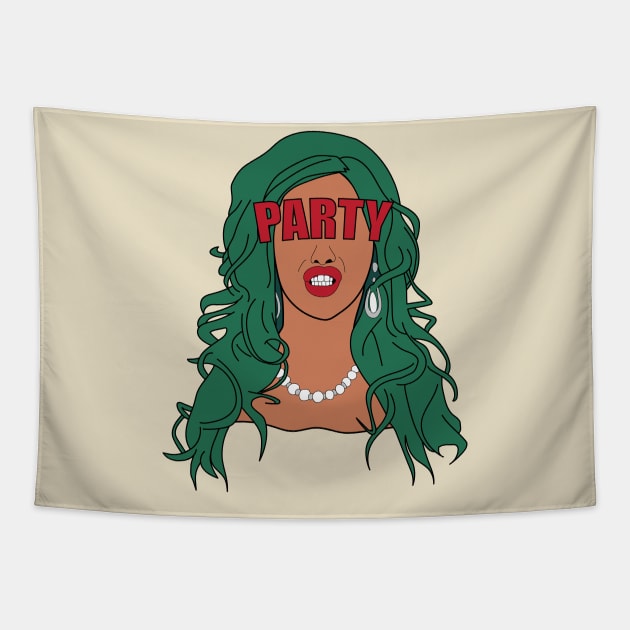 PARTY Tapestry by Harvilar