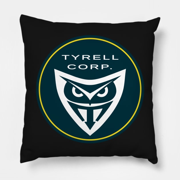 Tyrell Corp. Patch Pillow by CCDesign