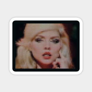 Call Me! Blondie Dot Art Design by PengellyArt Magnet