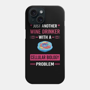 Wine Drinker Cell Cellular Biology Biologist Phone Case