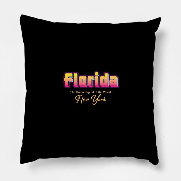 Florida Pillow by Delix_shop