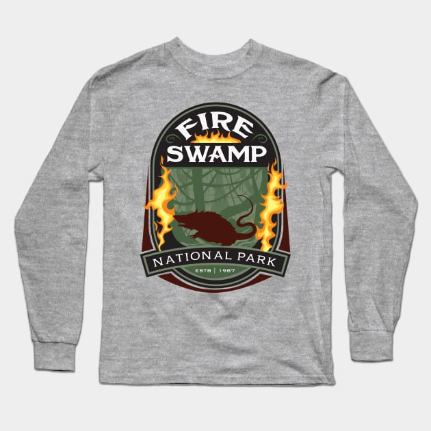 Fire Swamp National Park Long Sleeve T-Shirt