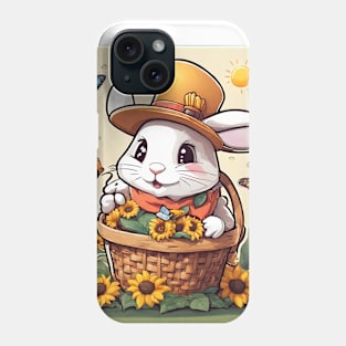 Fluttering Fantasia: Rabbit Radiance Phone Case