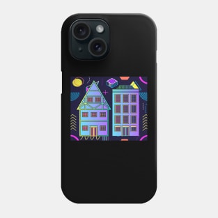 Illustration Dream House Villa Color Effects Phone Case